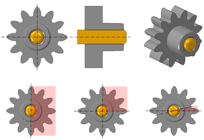 Considering of geometrical symmetry